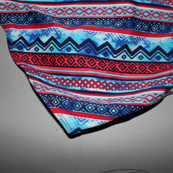 Red & Blue 2 Pcs Justice Bikini Swimsuit Size 14 - Picture 9 of 12